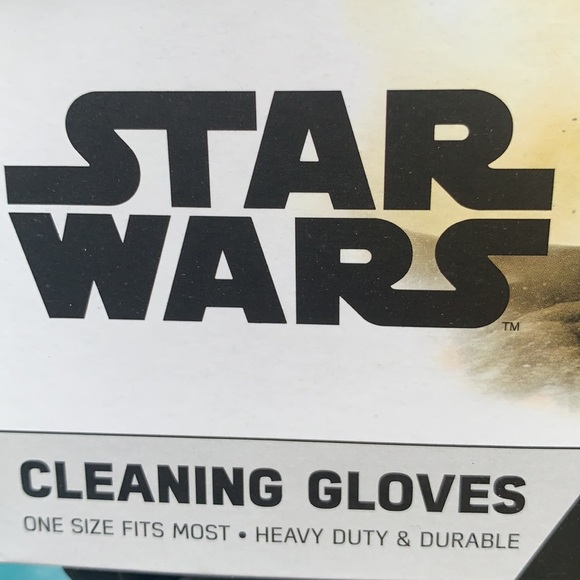 New Disney Star Wars Latex Cleaning Gloves - Picture 4 of 6